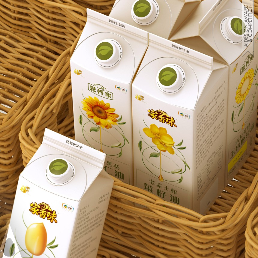 Vegetable Cooking Oil designed by Jeff Wu