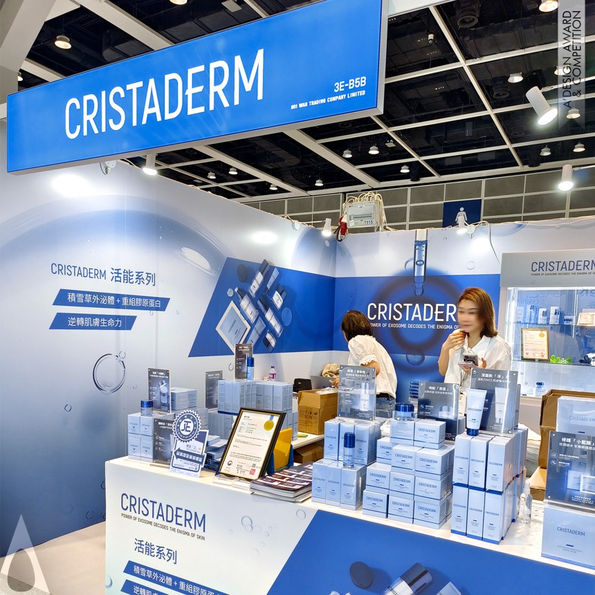 Wai Ho Cheung's Cristaderm Brand Identity
