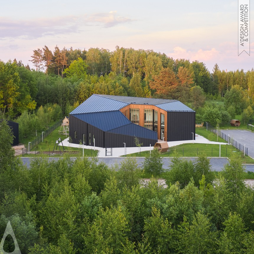 Silver Architecture, Building and Structure Design Award Winner 2025 Kindergarten in Vilnius Educational Building 