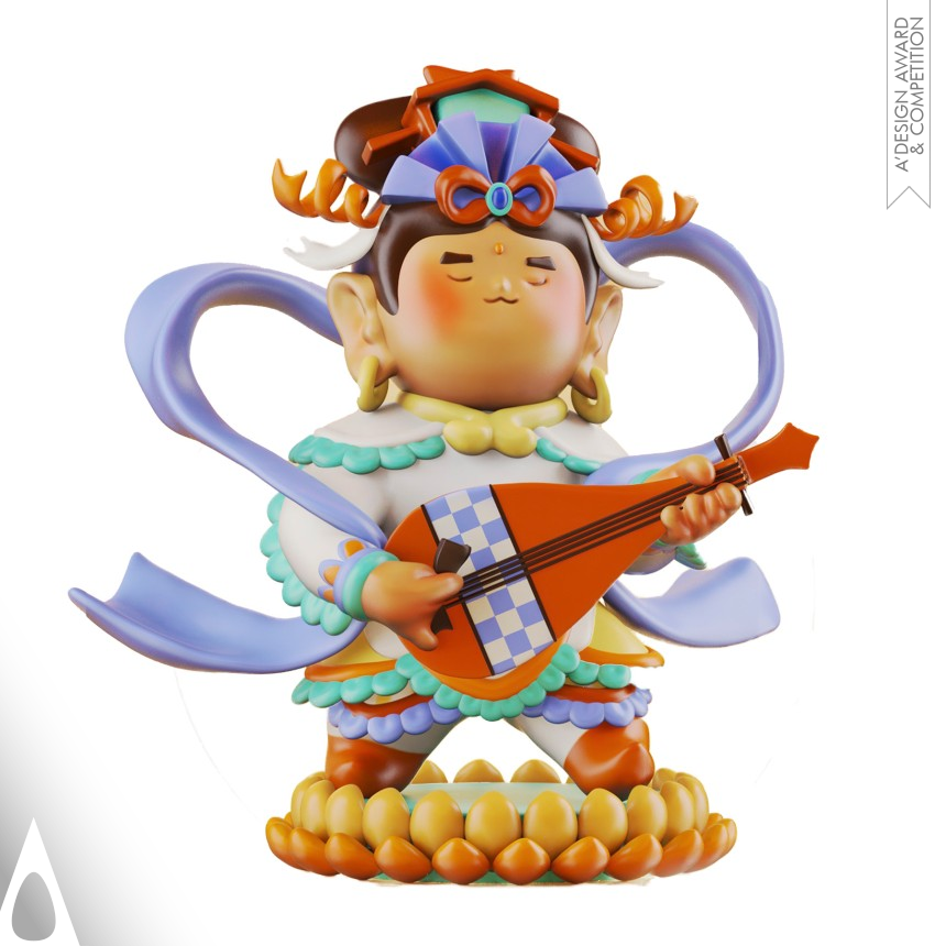 Dunhuang Lute - Silver Toys, Games and Hobby Products Design Award Winner