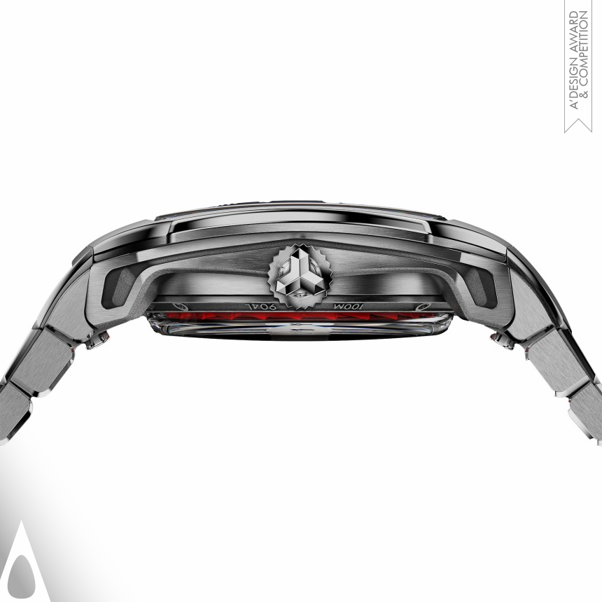 Flux Quadras - Silver Watch Design Award Winner