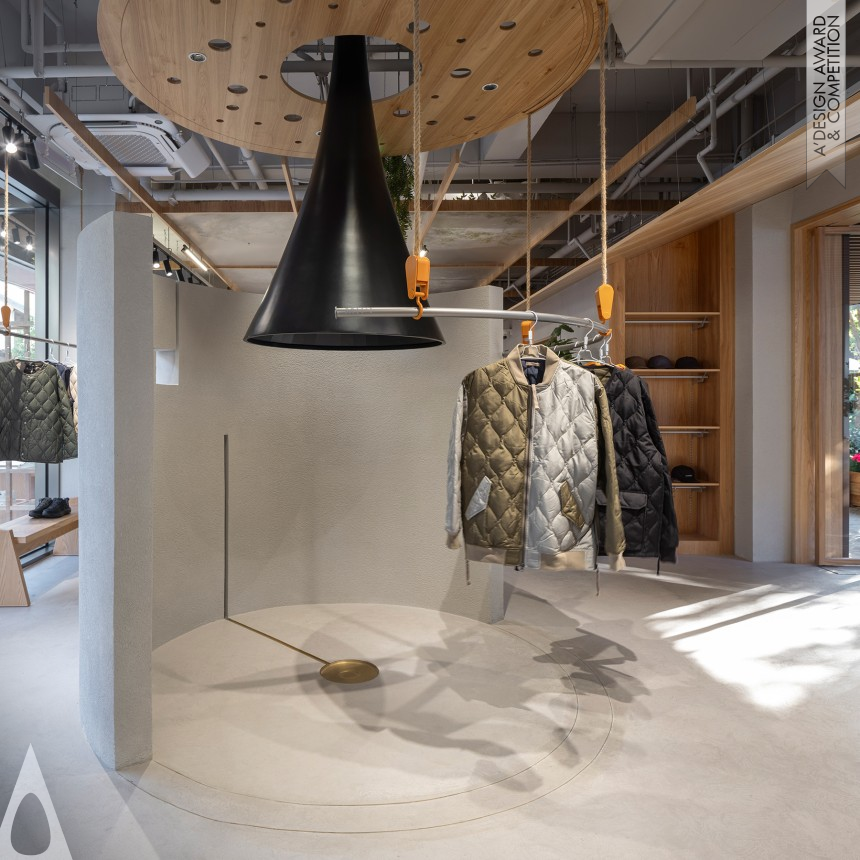 Bronze Interior Space and Exhibition Design Award Winner 2025 Panlong Tiandi Mtpt Retail Store 