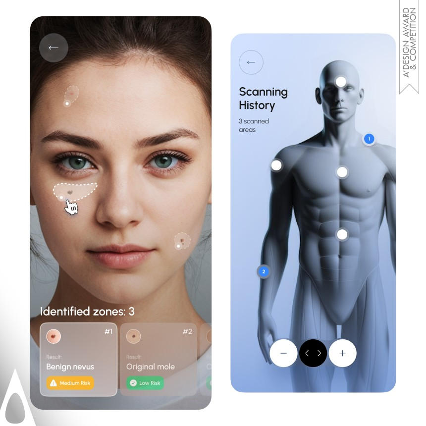 Silver Winner. Skinspotter by Linkup Studio
