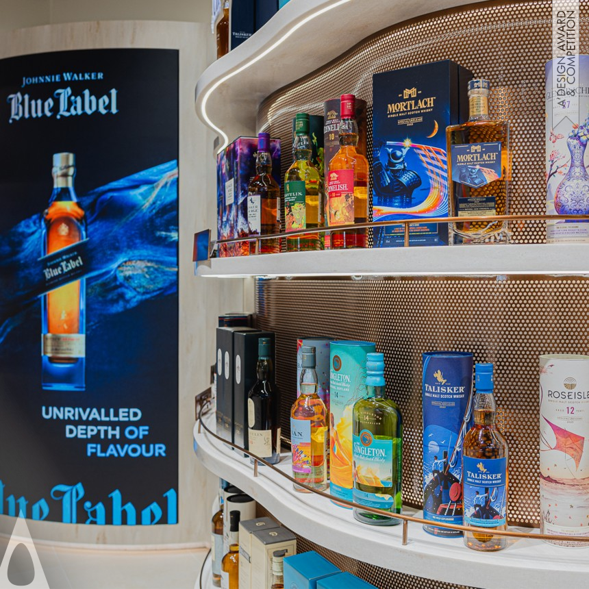 L'Atelier Five Ltd.'s Diageo Travel Retail Interior Design