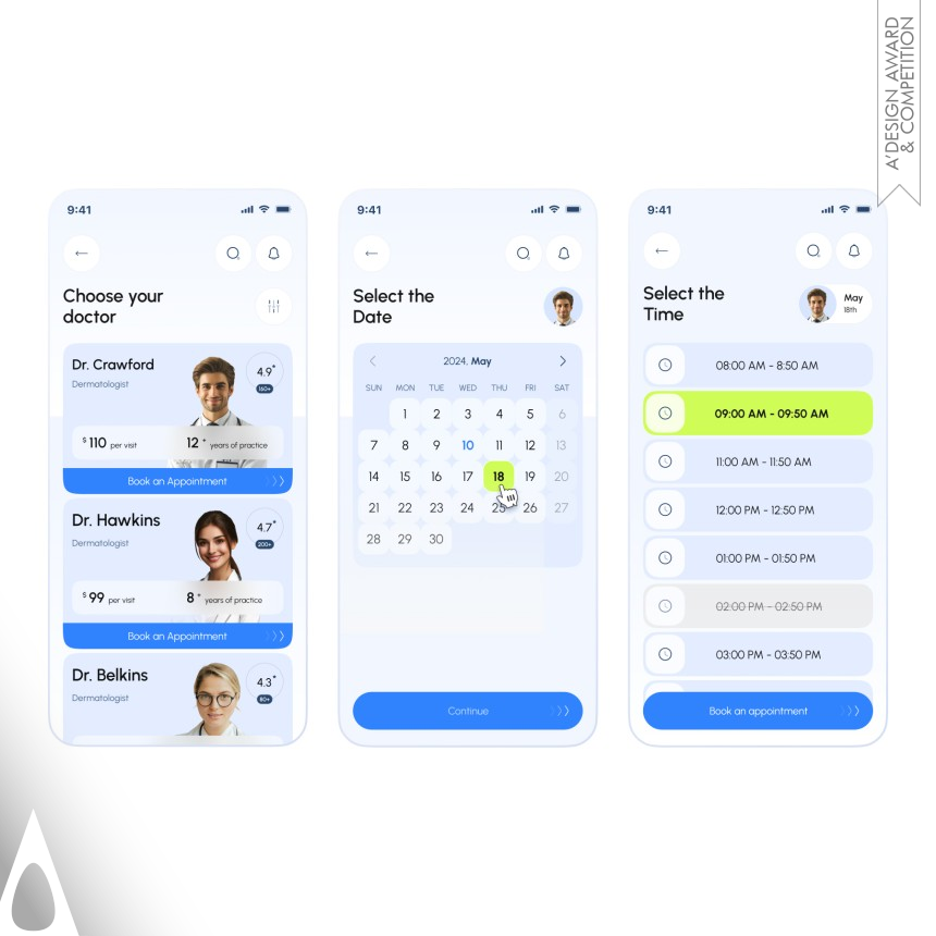 Skinspotter designed by Linkup Studio