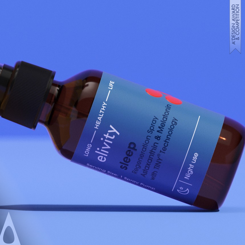 Angela Spindler's Elivity Supplement Packaging