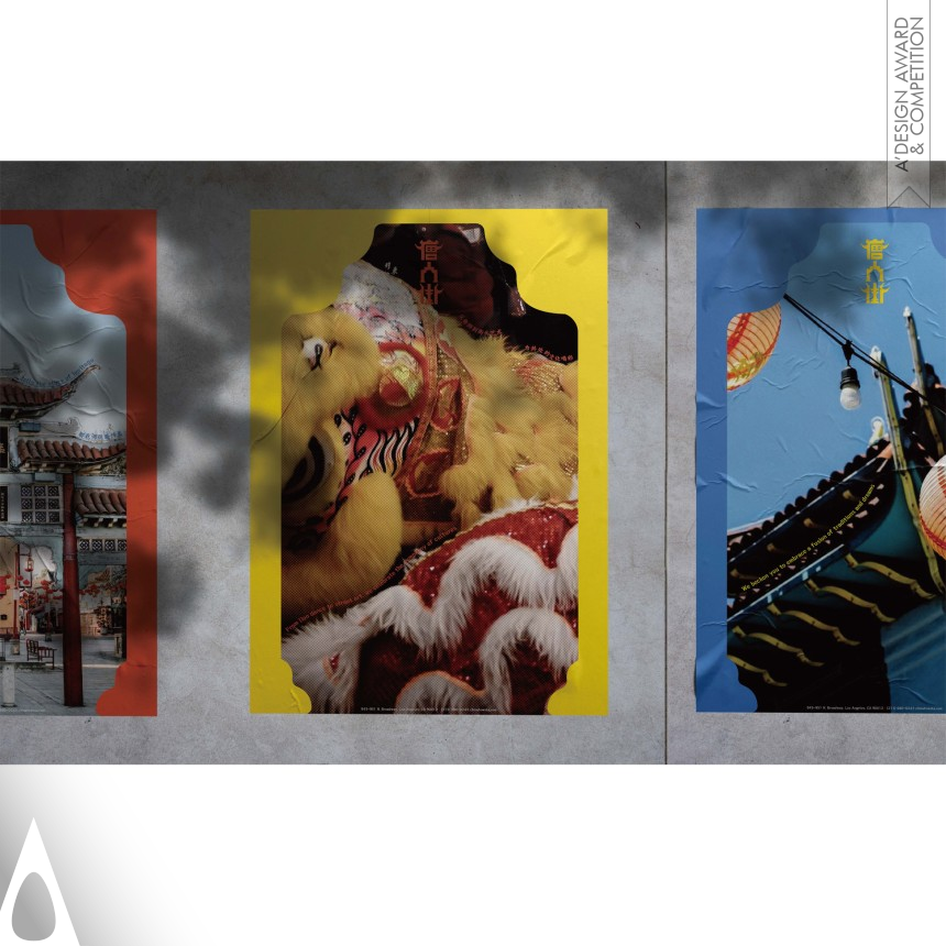 Bronze Graphics, Illustration and Visual Communication Design Award Winner 2025 Chinatown Rebranding Branding 