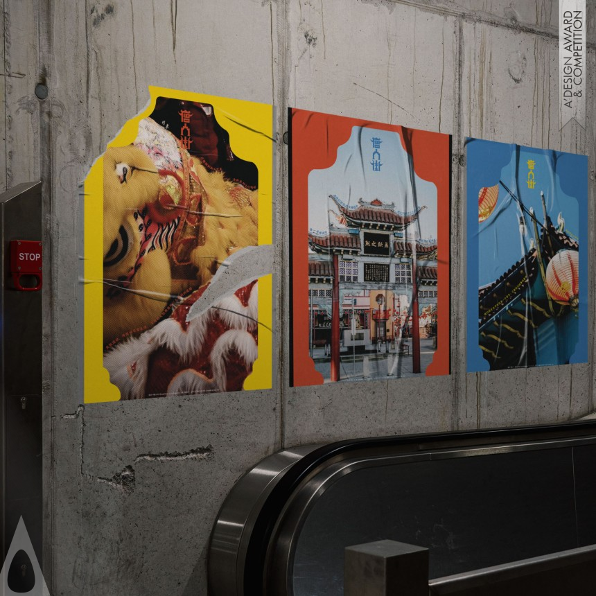 Zifei Ding's Chinatown Rebranding Branding