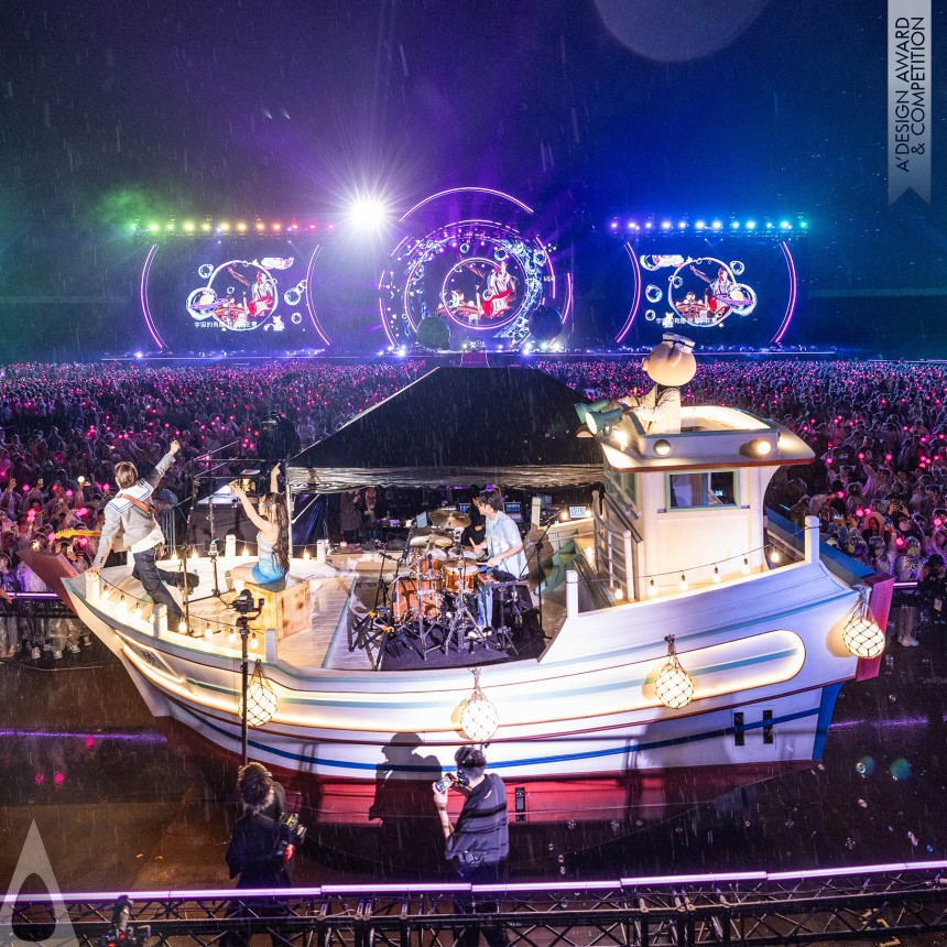 Accusefive 2024 Super Live Tour designed by B'in Live