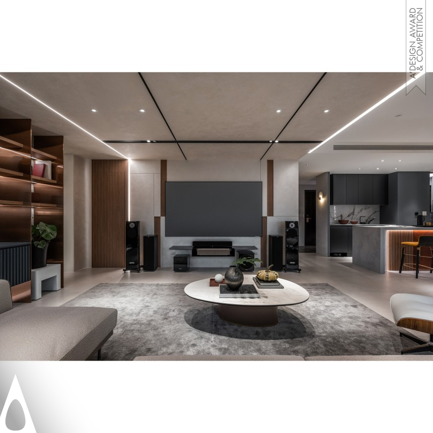 Bronze Interior Space and Exhibition Design Award Winner 2025 Exquisite Taste Residential House 