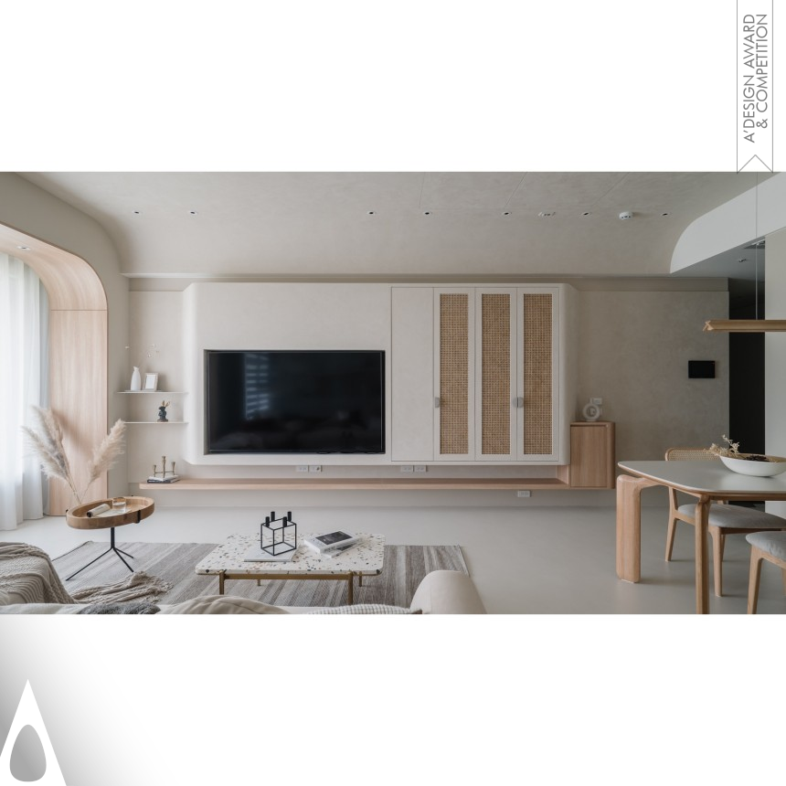 Bronze Interior Space and Exhibition Design Award Winner 2025 Moon River Residential House 