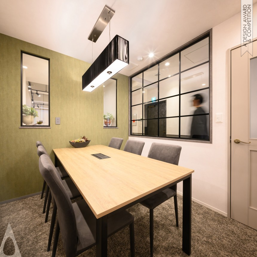 Good Place's Jp Base Ningyocho Office Interiors