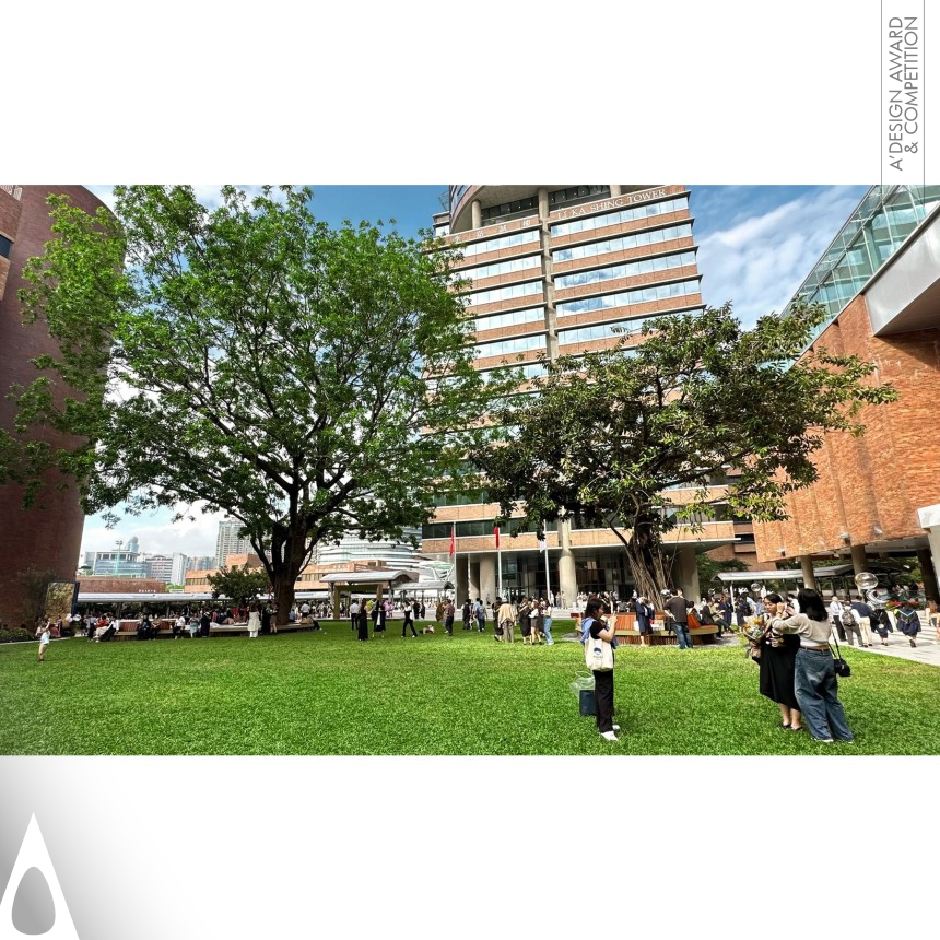 The University Square - Iron Landscape Planning and Garden Design Award Winner