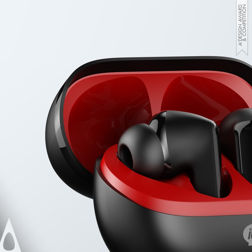 Iron Audio and Sound Equipment Design Award Winner 2025 Itel Buds Neo 3 Earbuds 