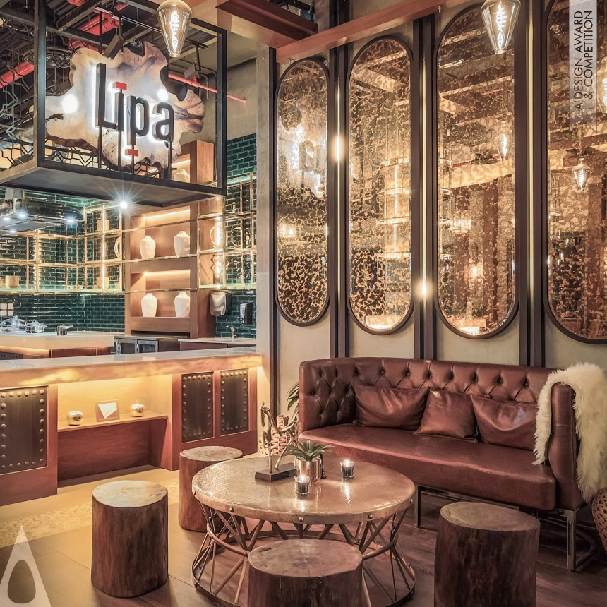 Silver Interior Space and Exhibition Design Award Winner 2025 Lipa Fine Dining Restaurant 