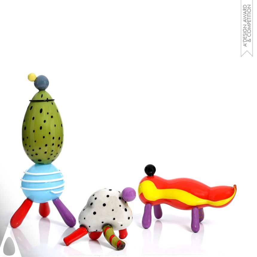 Circus  Glass Sculpture Series