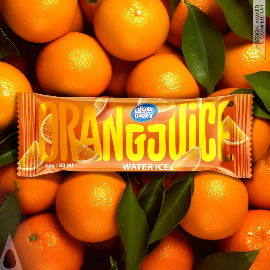 Bronze Packaging Design Award Winner 2025 Daity Fruity Ice Lolly 