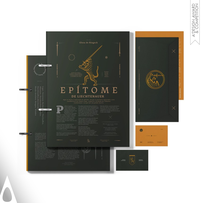 Bronze Graphics, Illustration and Visual Communication Design Award Winner 2025 Espada Selvagem Visual Identity  