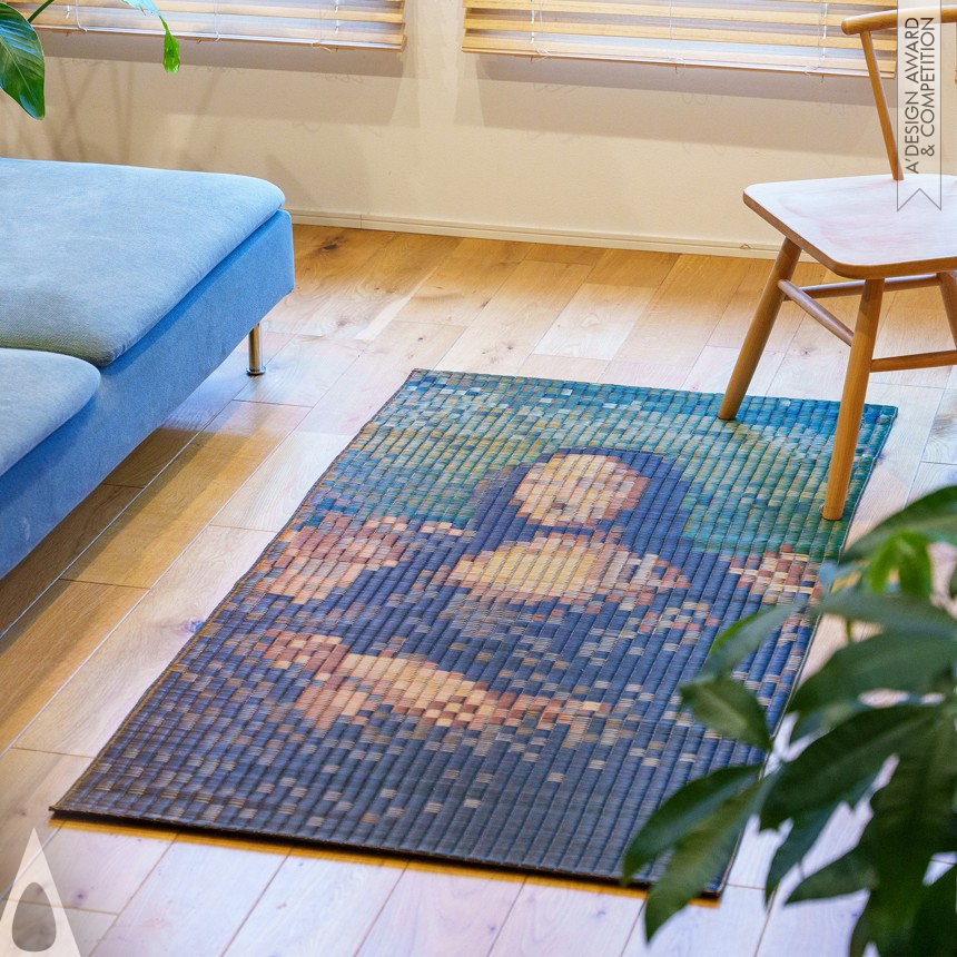 Bronze Winner. Pixel Weave Monalisa by Hana Mitsui