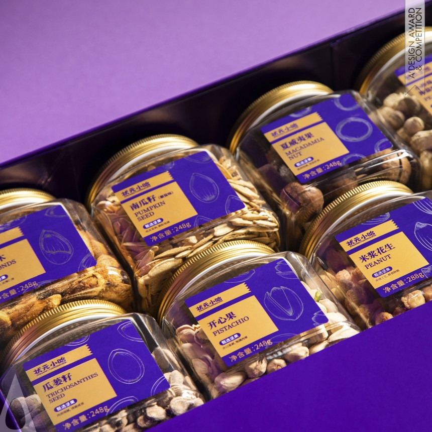 Sha Feng and Jiayi Lu's Zhuangyuanxiaoha Nuts Gift Package
