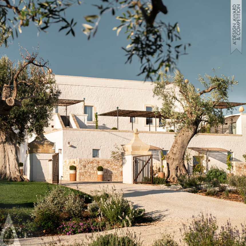 Masseria Auraterrae designed by Bepi Povia