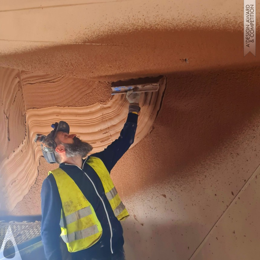 Clay Moulded - Golden Interior Space and Exhibition Design Award Winner