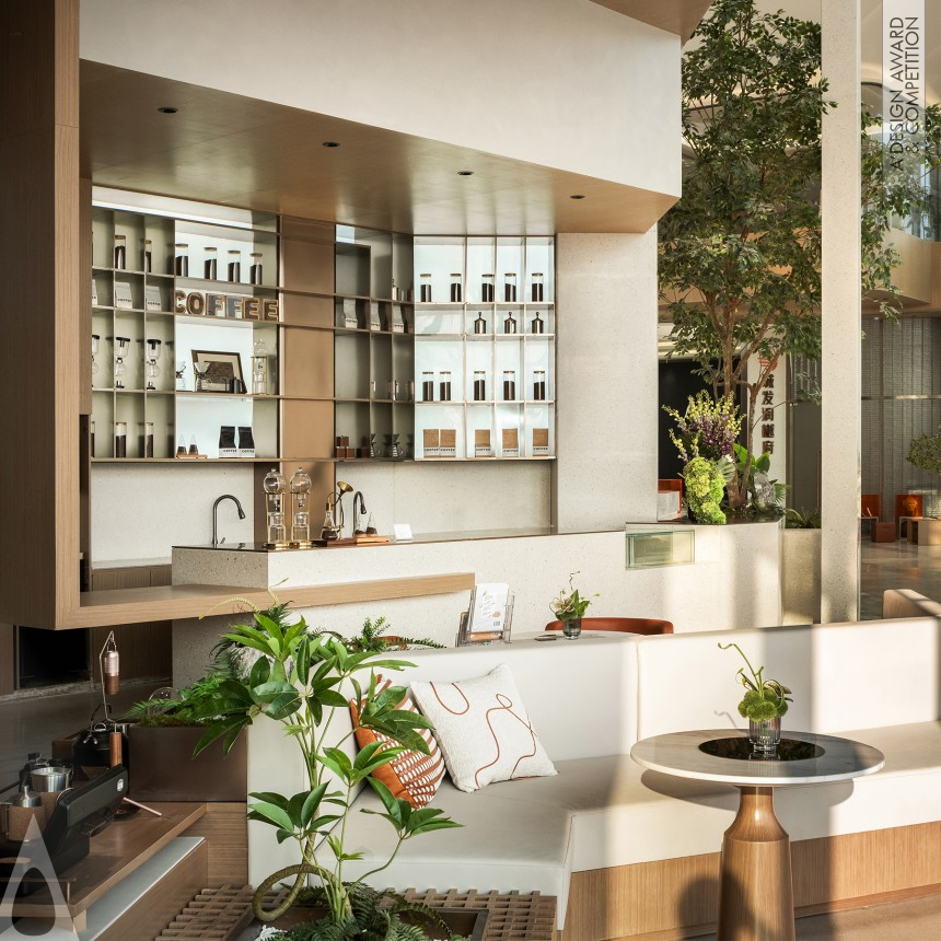 Silver Interior Space and Exhibition Design Award Winner 2025 Zhanjiang Chengfa Runyue Life Lab Center 