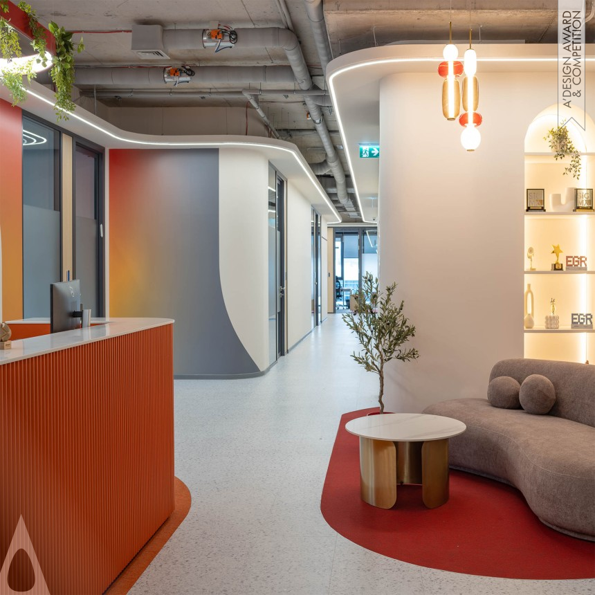 Iron Interior Space and Exhibition Design Award Winner 2025 Delasport Sofia Office Space 