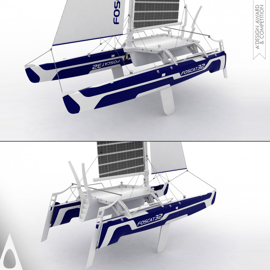 Hakan Gürsu Folding Solar Catamaran