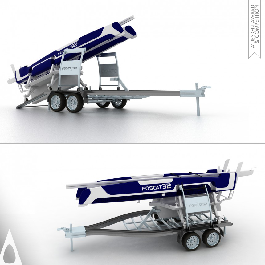 Hakan Gürsu's Foscat-32 Folding Solar Catamaran