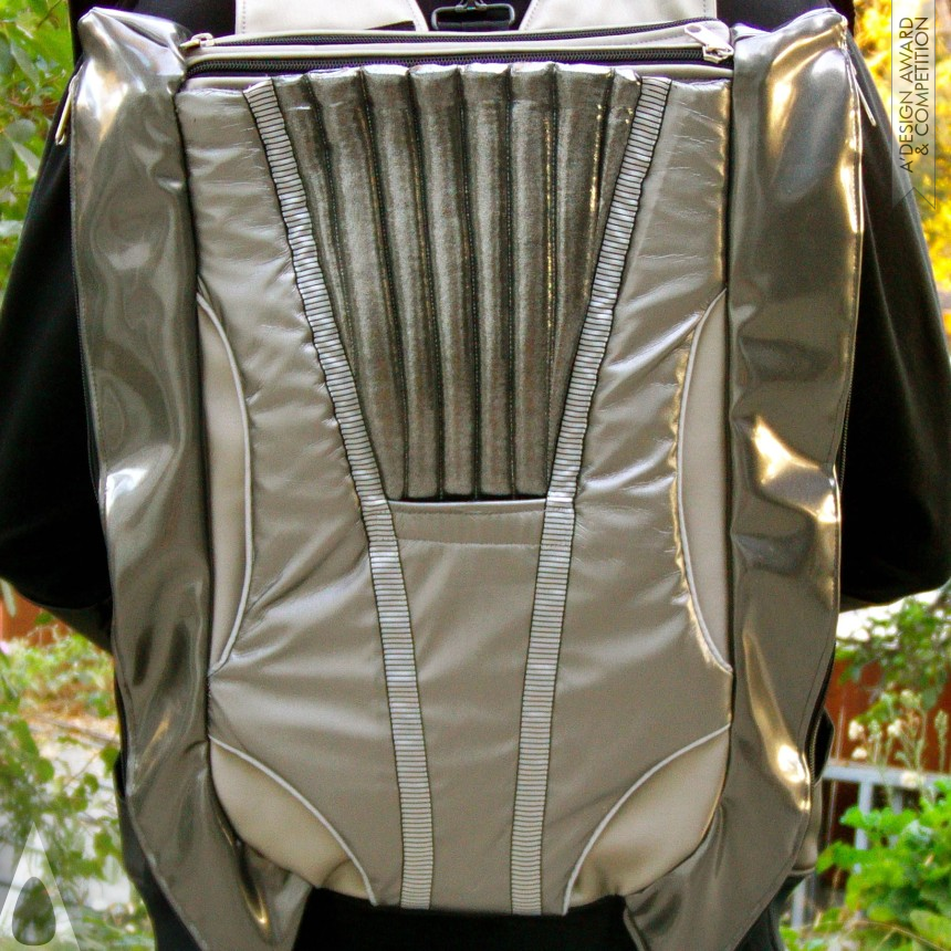 Terence Simmons Sweater/vess backpack design