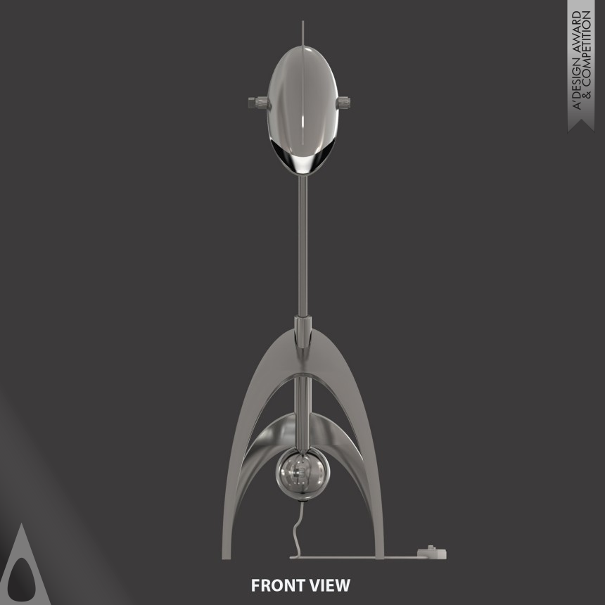 Golden Lighting Products and Fixtures Design Award Winner 2012 Crawl Lamp Contemporary Desk Lamp 