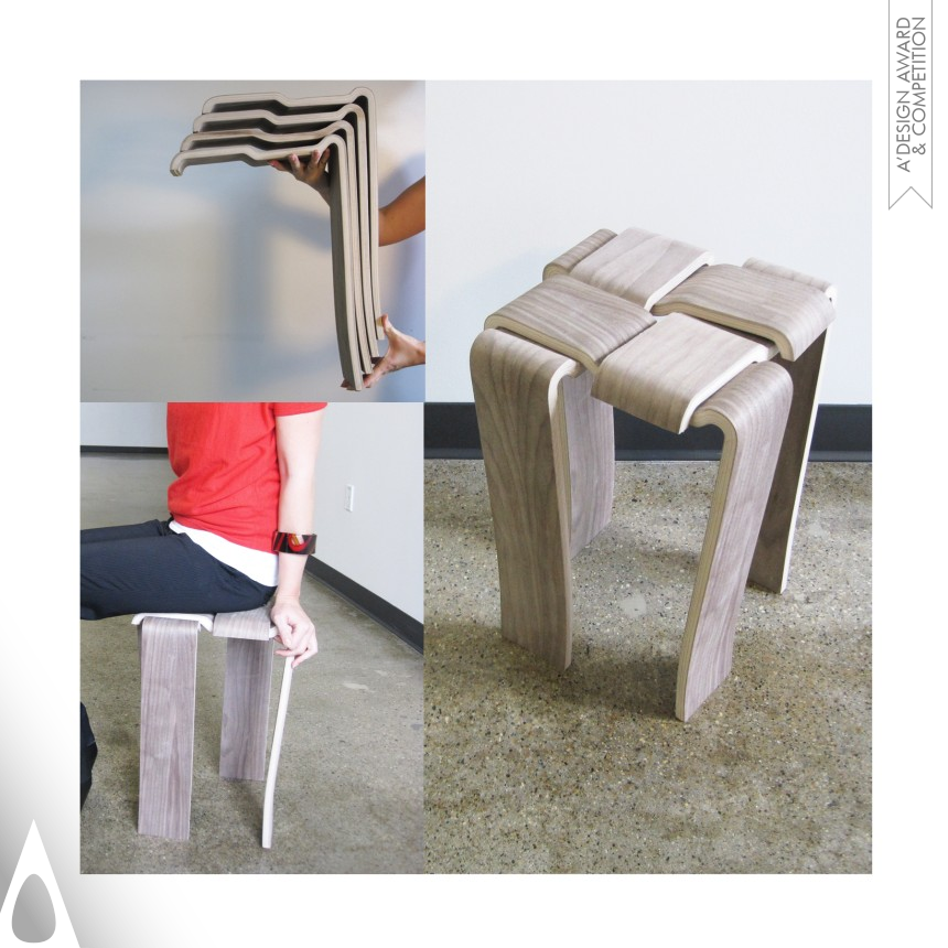 L-Stool - Silver Furniture Design Award Winner