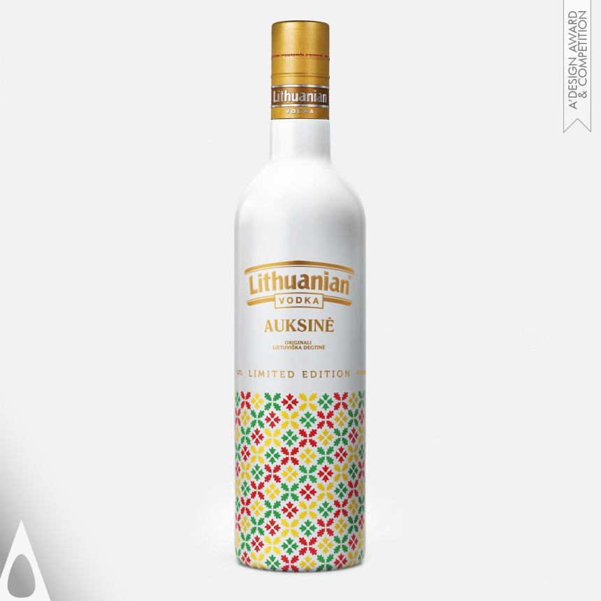 Edvardas Kavarskas Lithuanian Vodka Gold Limited Edition