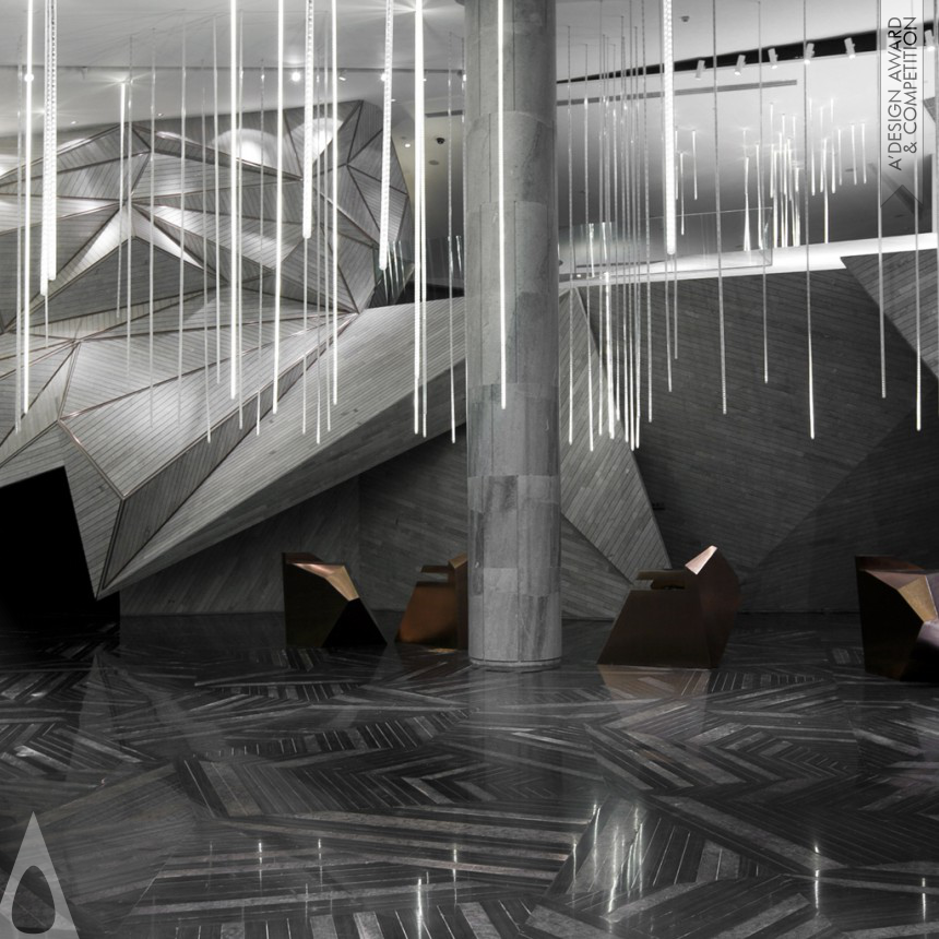 Chongqing Mountain and City Sales Office - Golden Interior Space and Exhibition Design Award Winner