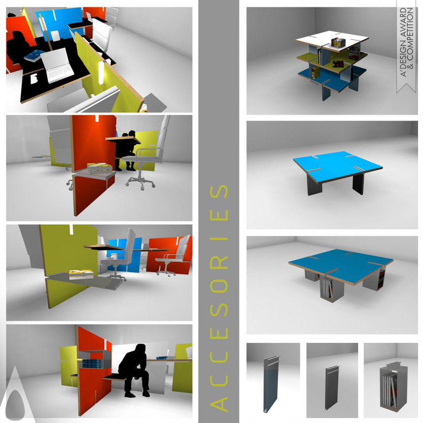 Helen Brasinika Multi-function modular furniture