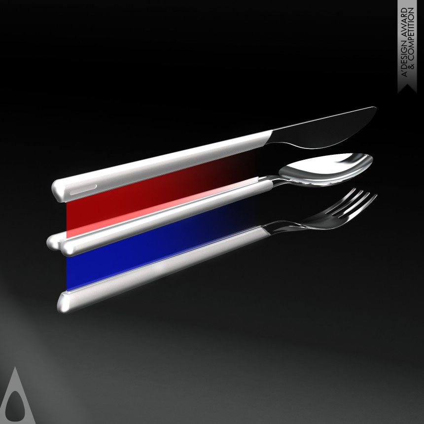Silver Bakeware, Tableware, Drinkware and Cookware Design Award Winner 2012 Attention! Cutlery Set 