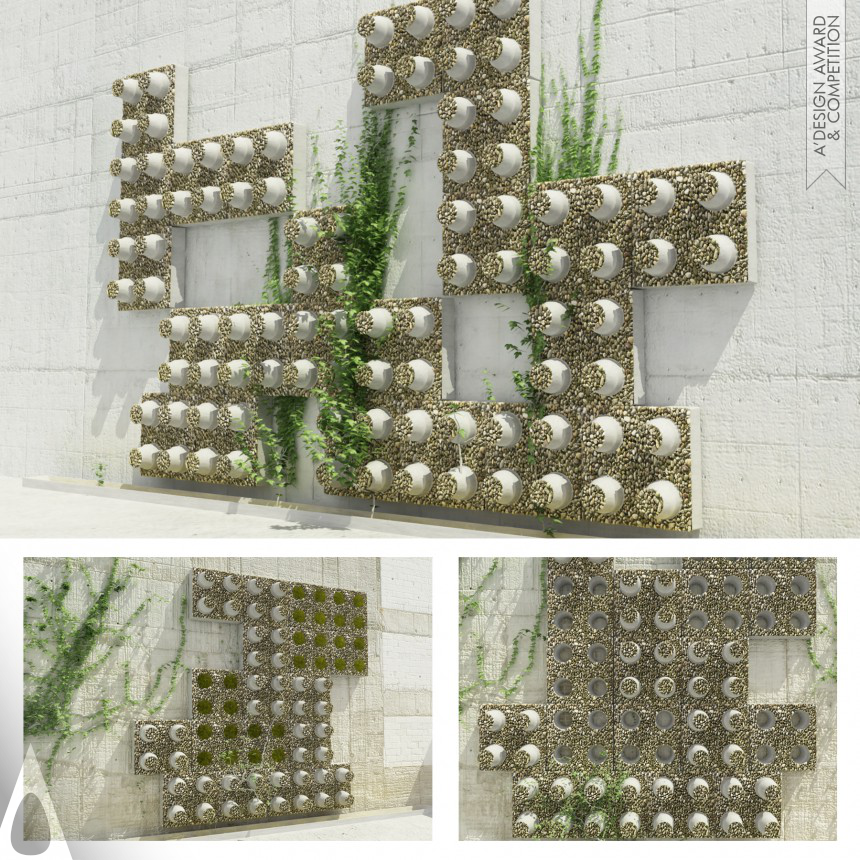 Bronze Building Materials and Construction Components Design Award Winner 2012 D-eco Brick Decorative Ecological Bricks 