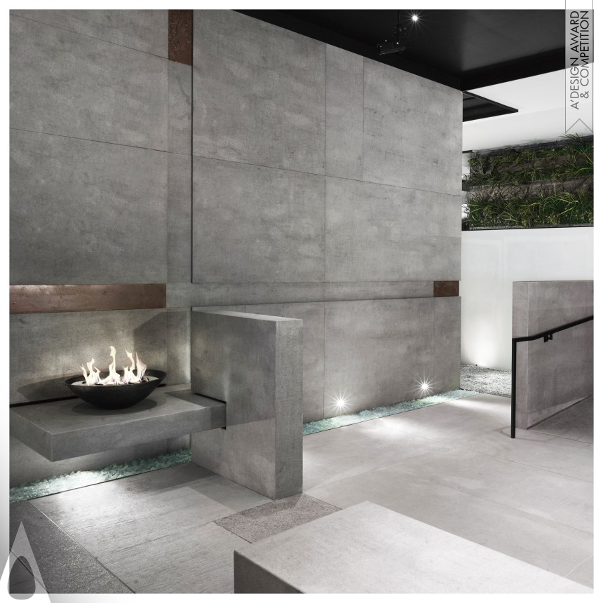 Silver Interior Space and Exhibition Design Award Winner 2012 Monde Presentation Centre 