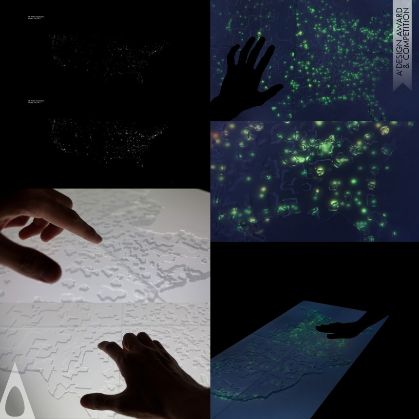 Silver Winner. Tangible Data by Kyuha Shim