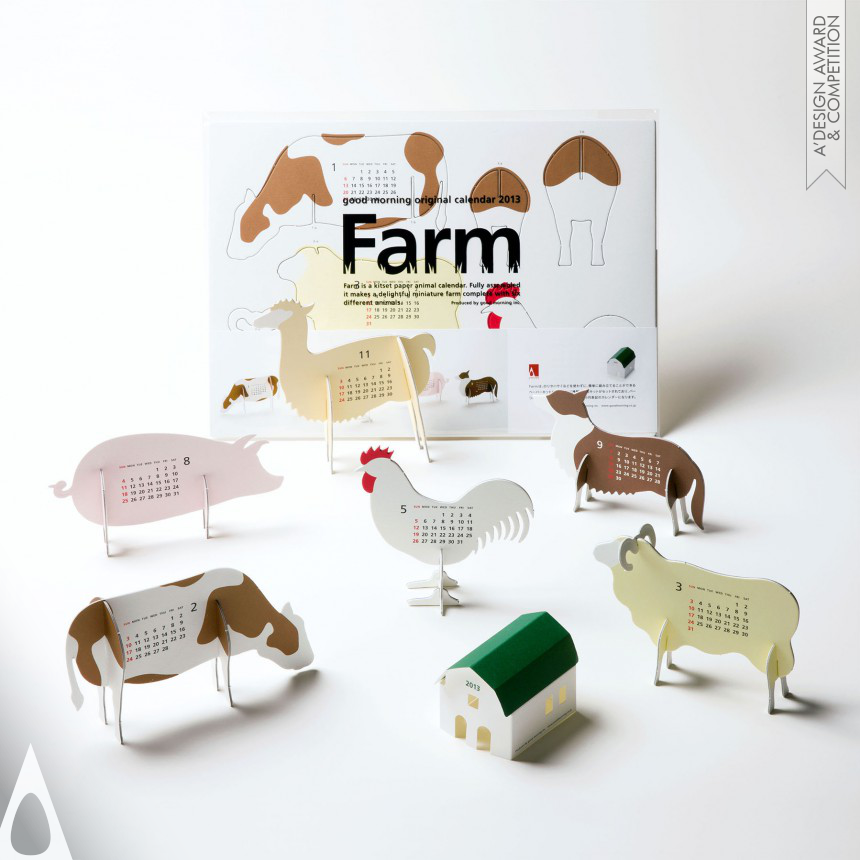 Katsumi Tamura calendar 2013 “Farm”