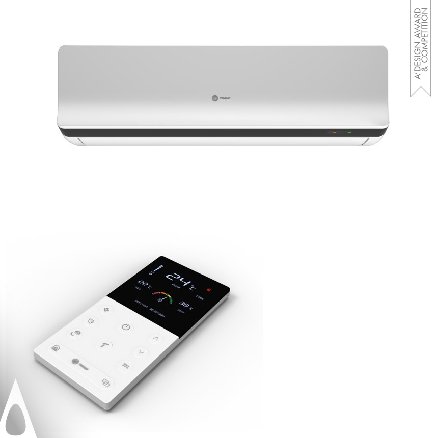 Silver Home Appliances Design Award Winner 2013 Interactive Split Air conditioner Home air conditioning  