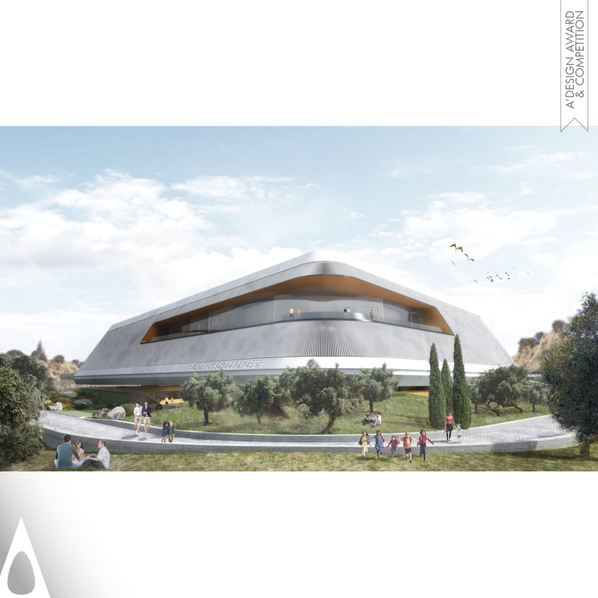 officetwentyfive architects Bioclimatic European School Complex