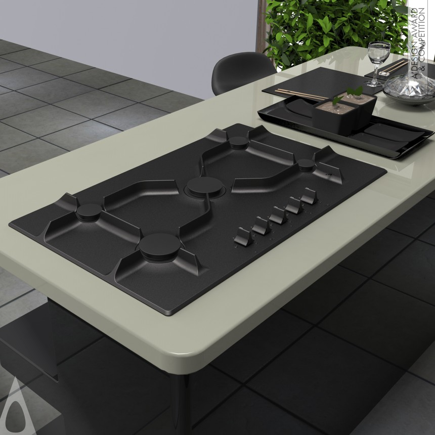 Ahmet Yalçınkaya's Volcano Cast Iron Hob