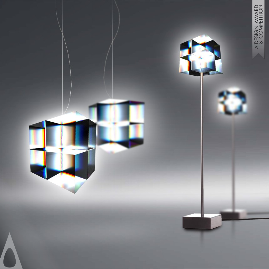 CUBE | OLED - Bronze Lighting Products and Fixtures Design Award Winner