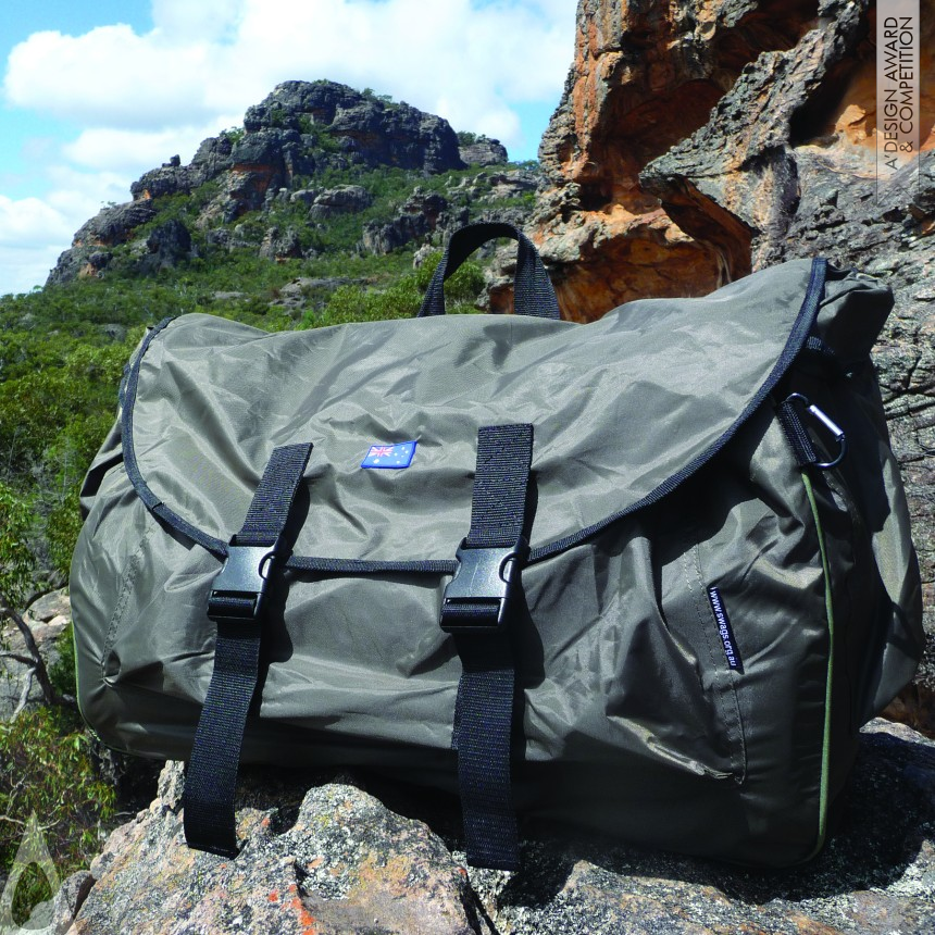 Silver Social Design Award Winner 2014 Backpack Bed™ Outdoor Portable Bed 