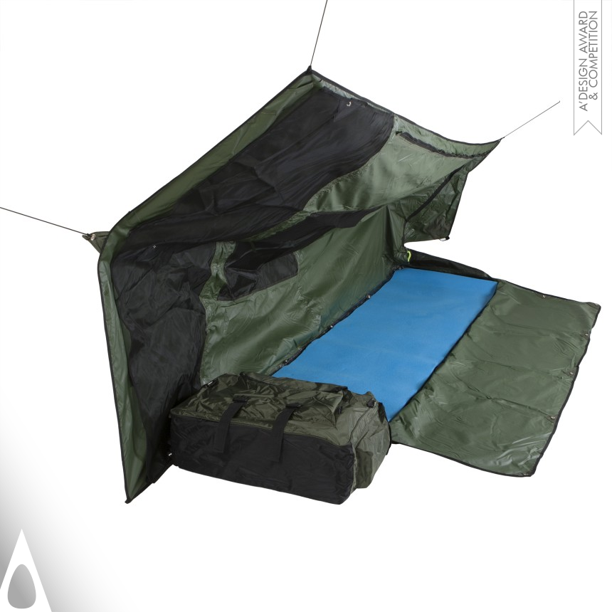 Tony Clark & Lisa Clark's Backpack Bed™ Outdoor Portable Bed