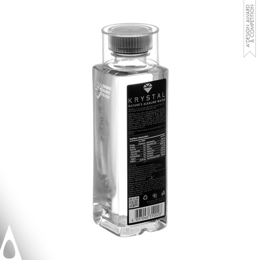 KRYSTAL Nature's Alkaline Water design