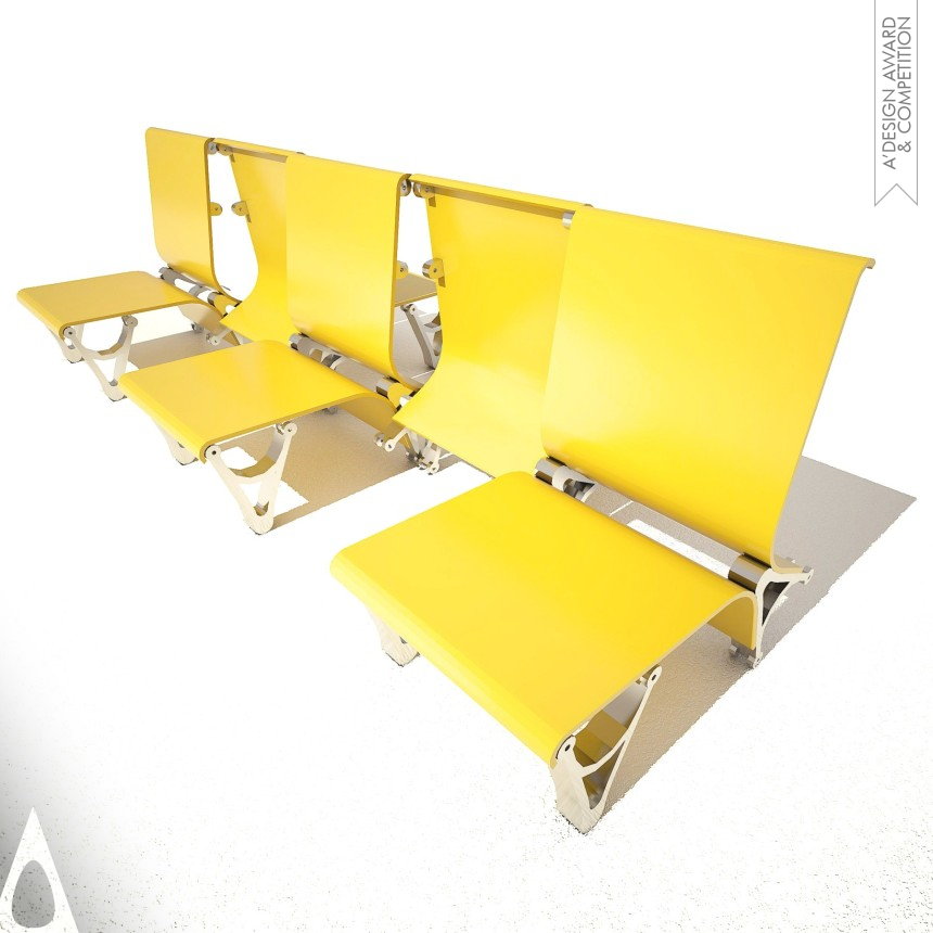 seating for stations designed by Viktor Kovtun