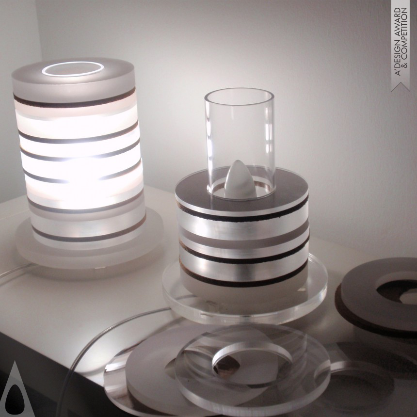 Louvre light - Silver Lighting Products and Fixtures Design Award Winner